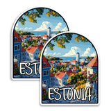 Estonia Fridge Magnet 2-Pack — 4