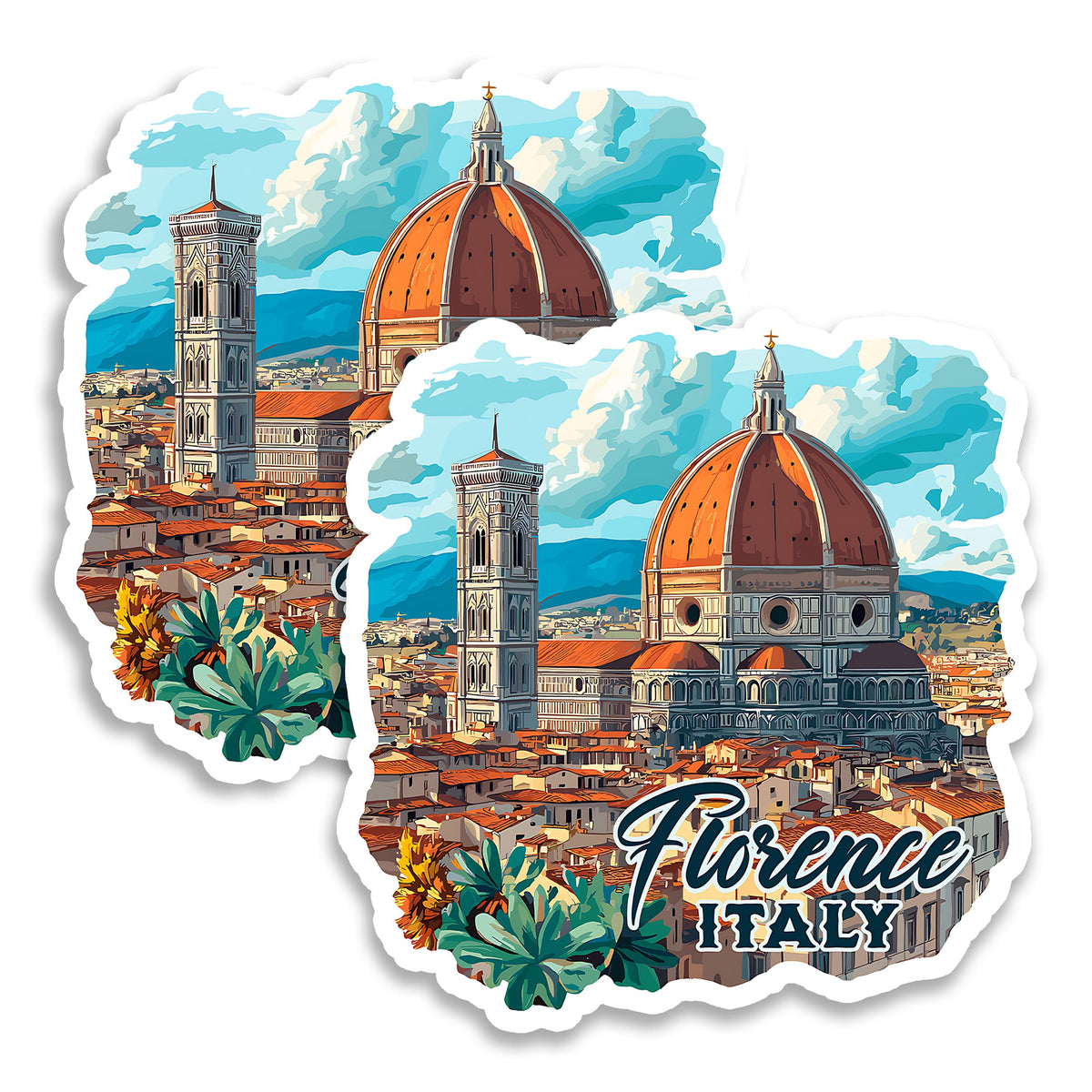 Florence Italy Travel Magnet 2-Pack — 4
