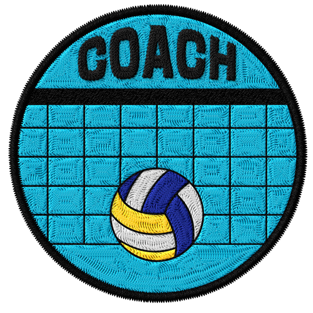 Volleyball Coach Patch — 3