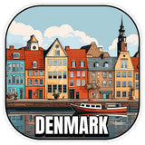 Denmark Sticker 4 Inch — Waterproof Vinyl Decal Travel Souvenir 1