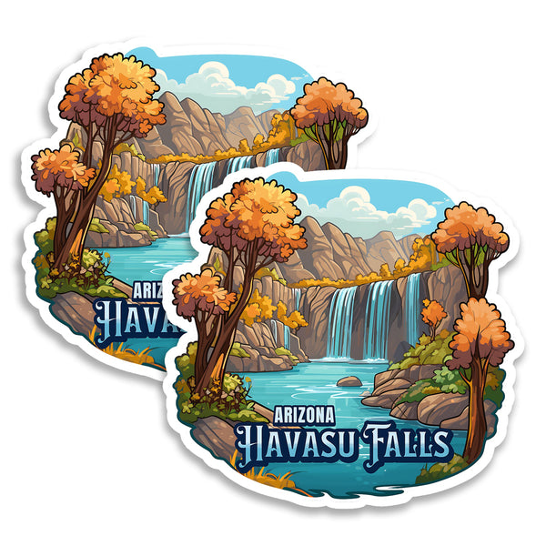 Havasu Falls Arizona Magnet 2-Pack — 4