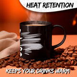 You Got This Coffee Mug 11oz — Black Ceramic Motivational Quote Mug 3