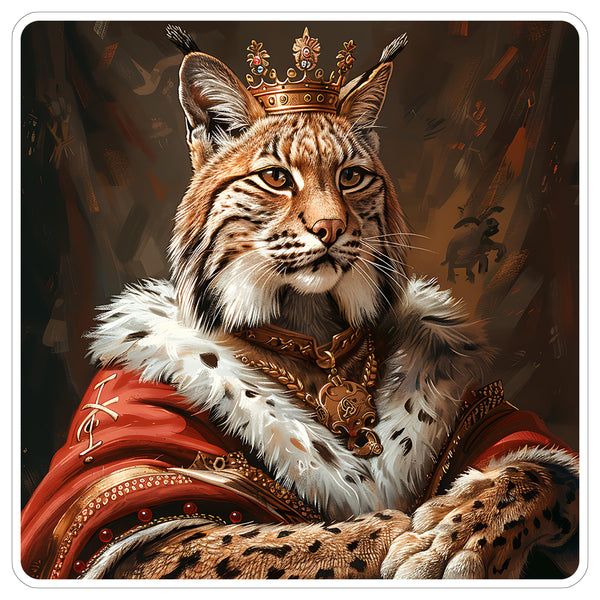 Bobcat Sticker 4 Inch — Waterproof Vinyl Decal Lynx Rufus Wildcat