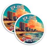 Atlantic City New Jersey Magnet 2-Pack — 4