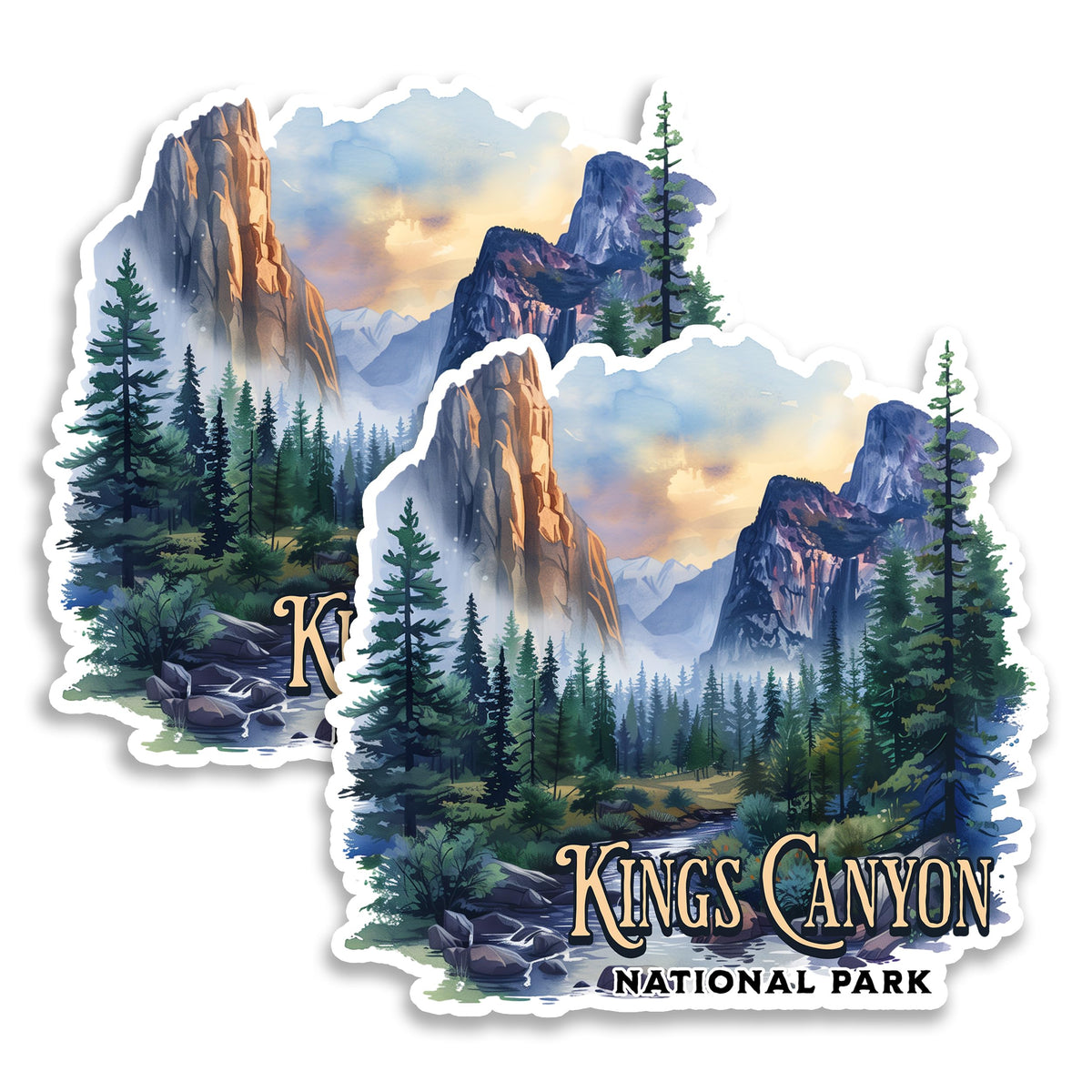 Kings Canyon National Park Magnet 2-Pack — 4