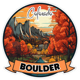 Boulder Colorado Sticker 4 Inch — Waterproof Vinyl Decal City Travel Souvenir 8