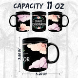 Chaos Coordinator Coffee Mug 11oz — Black Ceramic Multitasker Mug 2