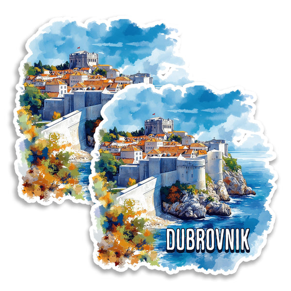 Dubrovnik Croatia Magnet 2-Pack — 4