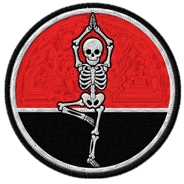 Skeleton Yoga Patch — 3