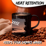 Talk to Me Goose Mug 11oz — Black Ceramic Aviator Movie Coffee Mug 3