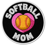 Softball Mom Funny Patch — 3