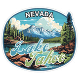 Lake Tahoe Nevada Sticker 4 Inch — Waterproof Vinyl Decal Waterfront Wilderness 8
