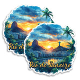 Rio de Janeiro Brazil Magnet 2-Pack — 4