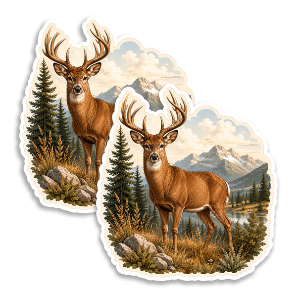 Deer Magnet 2-Pack — 4