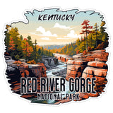 Red River Gorge National Park Kentucky Sticker 4 Inch — Waterproof Vinyl Decal Nature Hiking Camping 8