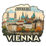 Vienna Austria Sticker 4 Inch — Waterproof Vinyl Decal City Travel Souvenir 8