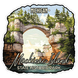 Mackinac Island State Historic Park Michigan Sticker 4 Inch Coastal Beach - Waterproof Vinyl Decal for Laptop Water Bottle Car Tumbler - Durable Aesthetic Long-Lasting Stickers for Adults ID44990 8