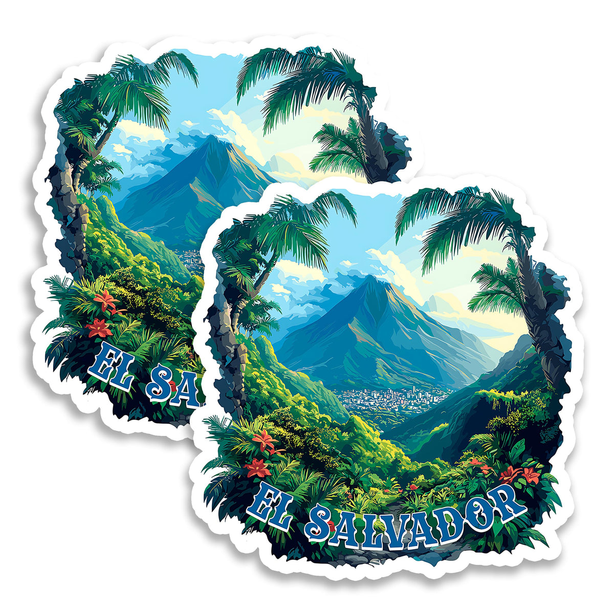 El Salvador Magnet 2-Pack — 4