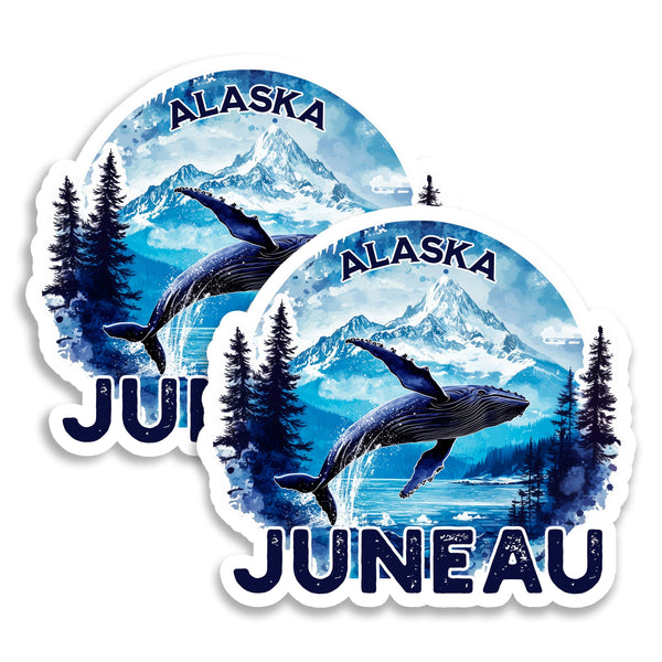 Juneau Alaska Magnet 2-Pack — 4