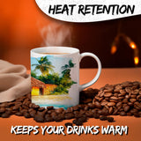 Punta Cana Dominican Republic Mug 11oz — White Ceramic Travel Mug 3
