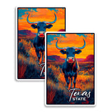 Texas State Magnet 2-Pack — 4