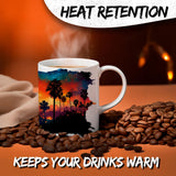 Los Angeles California Mug 11oz — White Ceramic City of Angels Coffee Mug 3