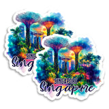 Singapore Magnet 2-Pack — 4