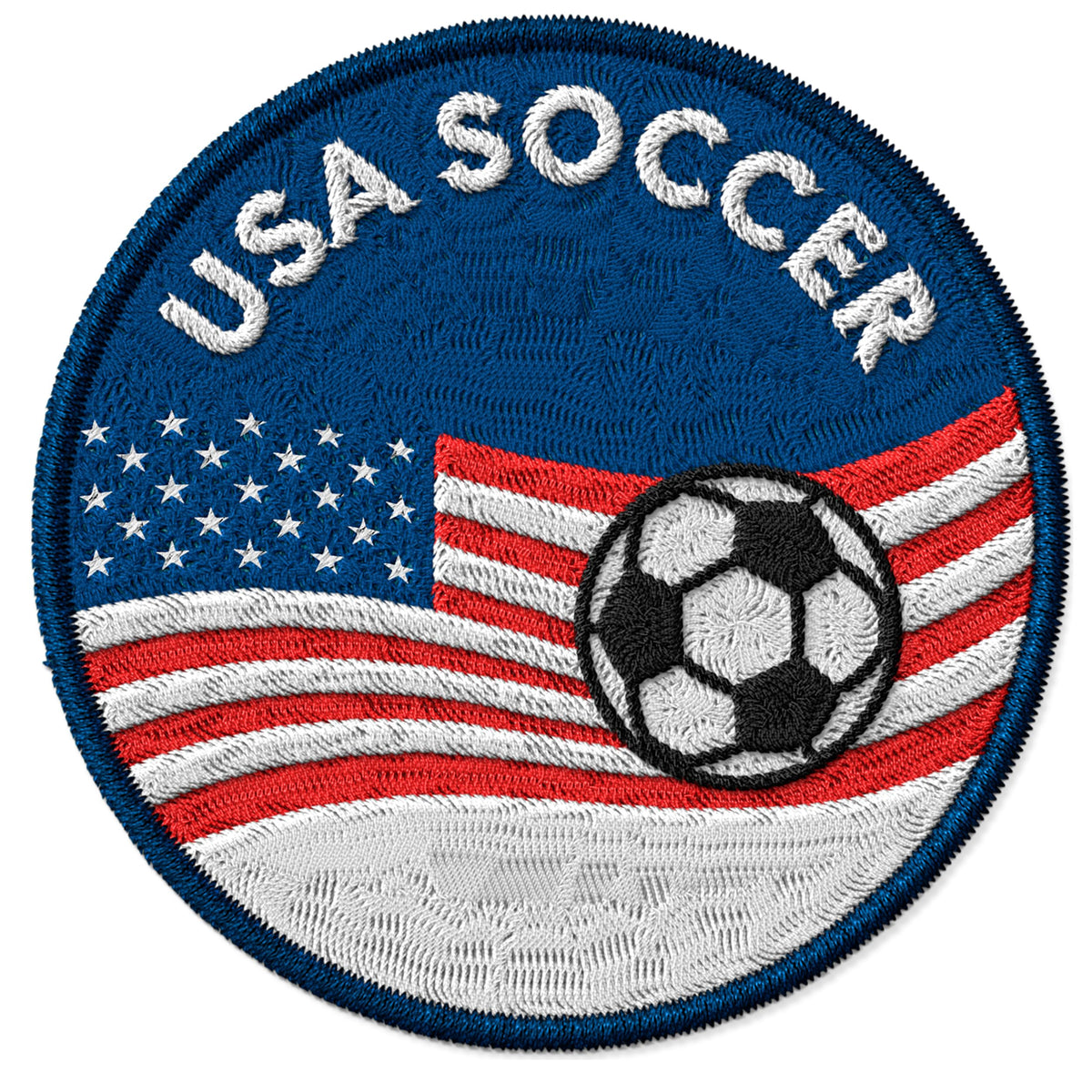 US USA America Soccer Patch — 3