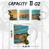 Croatia Coffee Mug 11oz — White Ceramic Adriatic Coast Mug 2