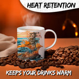 Acadia National Park Maine Coffee Mug 11oz — White Ceramic Souvenir Mug 3