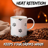Best Cat Dad Ever Mug 11oz — White Ceramic Pet Lover Coffee Mug 3