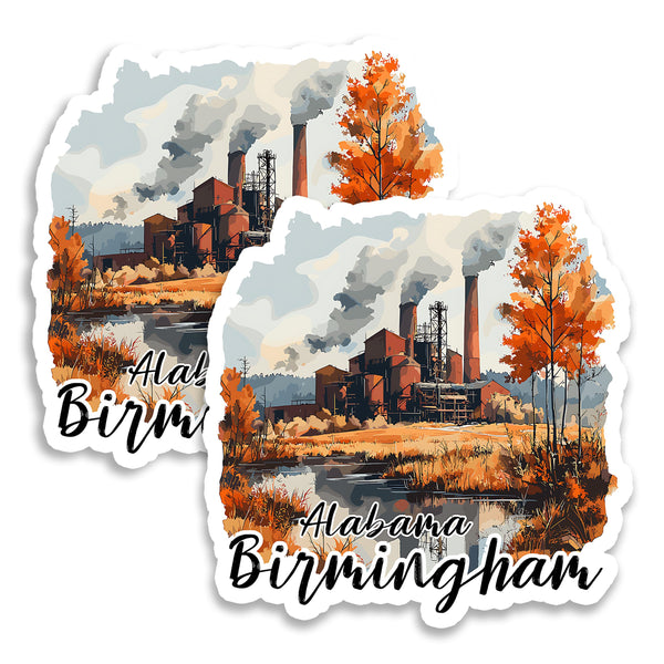 Birmingham Alabama Magnet 2-Pack — 4