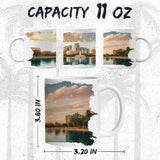 Orlando Florida Coffee Mug 11oz — White Ceramic City Beautiful Mug 2