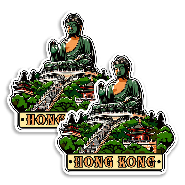 Hong Kong Magnet 2-Pack — 4