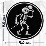 Dancing Skeleton Patch — 3