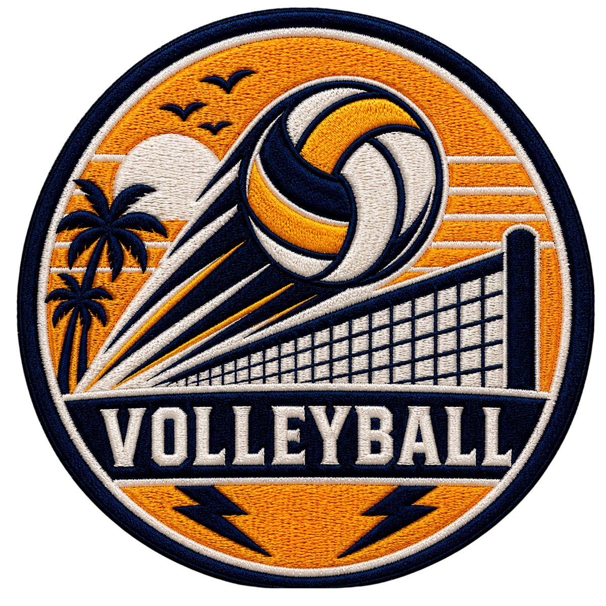 Volleyball Patch — 3