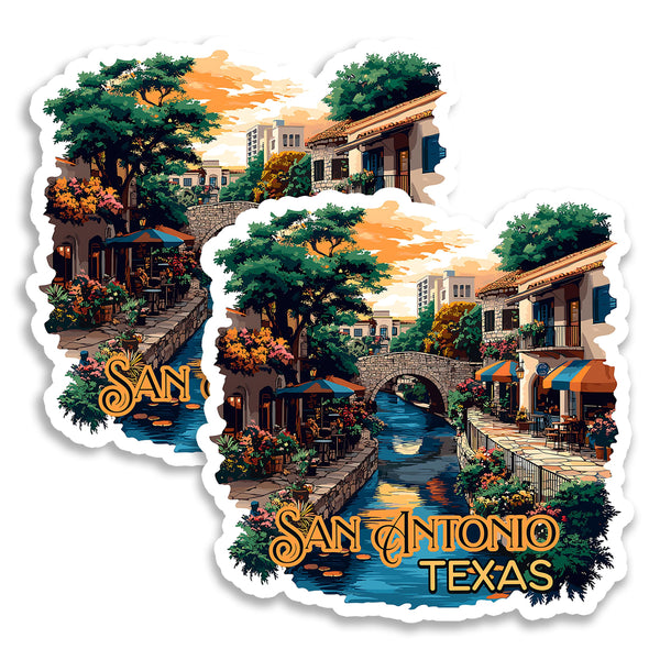 San Antonio Texas Magnet 2-Pack — 4