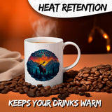 Alaska State Coffee Mug 11oz — White Ceramic Last Frontier Souvenir Mug 3