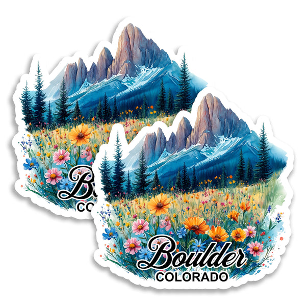 Boulder Colorado Magnet 2-Pack — 4
