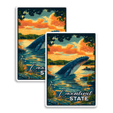 Connecticut State Magnet 2-Pack — 4