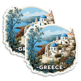Greece Magnet 2-Pack — 4