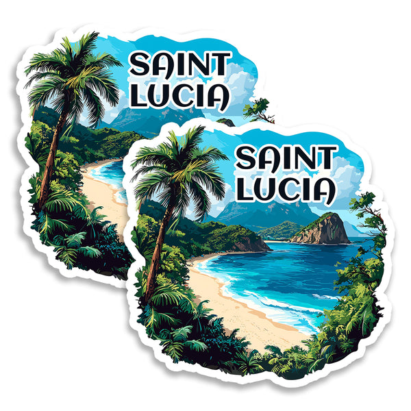 Saint Lucia Magnet 2-Pack — 4