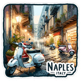 Naples Italy Sticker 4 Inch — Waterproof Vinyl Decal City Travel Souvenir 1