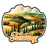 Tuscany Sticker 4 Inch City Travel Souvenir Destination - Waterproof Vinyl Decal for Laptop Water Bottle Car Tumbler - Durable Aesthetic Long-Lasting Stickers for Adults ID44990 8