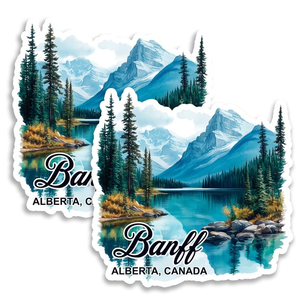 Banff Alberta Canada Magnet 2-Pack — 4