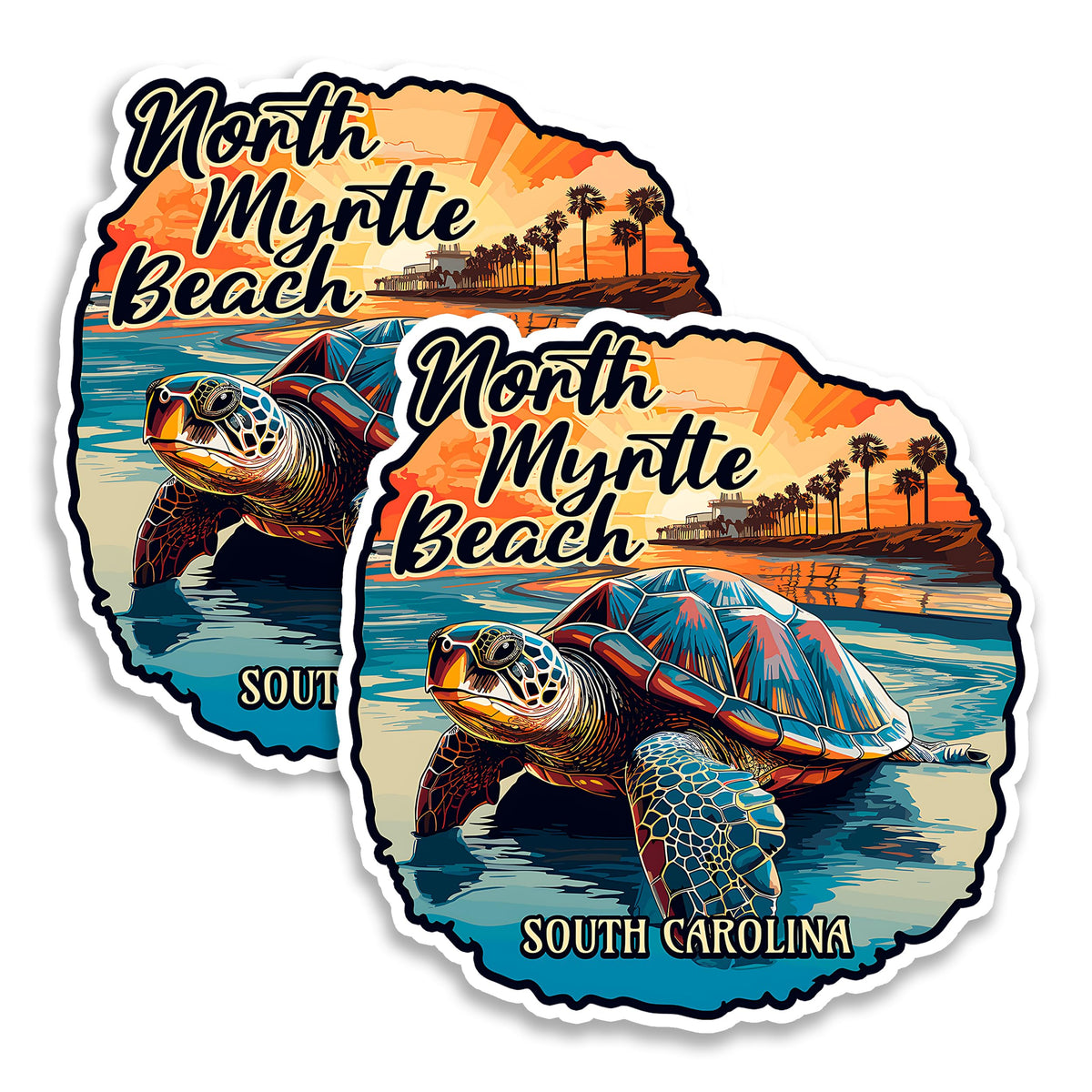 North Myrtle Beach South Carolina Magnet 2-Pack — 4