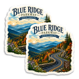 Blue Ridge Parkway North Carolina Magnet 2-Pack — 4