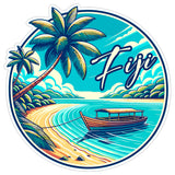 Fiji Sticker 4 Inch — Waterproof Vinyl Decal Travel Souvenir 1