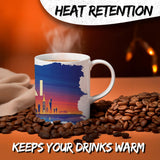 Dubai UAE United Arab Emirates Mug 11oz — White Ceramic Travel Mug 3