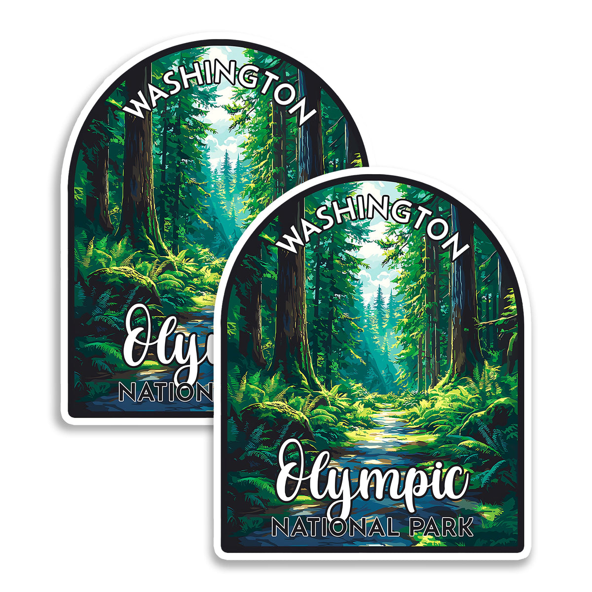 Olympic National Park Magnet 2-Pack — 4